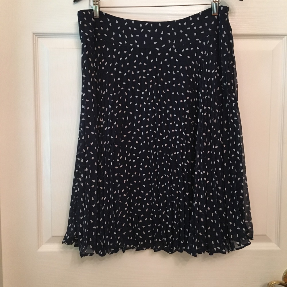 Charter Club Pleated Silky Skirt NWT
